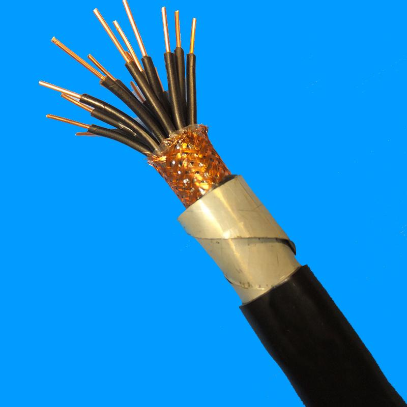 KVVP23 铜丝编织屏蔽镀锌钢带铠装控制电缆