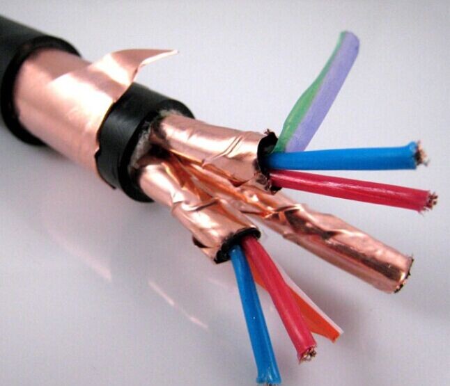 氟塑料电缆 NA-KFFP2 氟塑料铜带屏蔽耐火电缆
