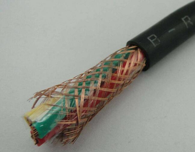 铜丝编织屏蔽软电缆 ZC-KYJYRP 阻燃C类控制软电缆