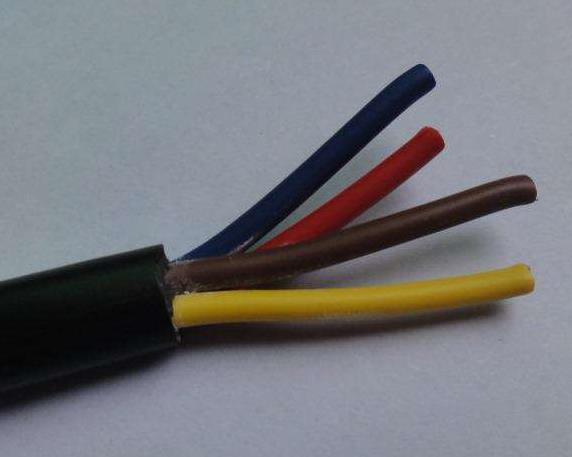AVVR型 铜导体聚氯乙烯绝缘聚氯乙烯护套安装用软电缆