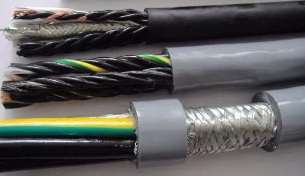 PUR聚氨酯电机连接伺服电缆，PVC芯线 0.6/1kv