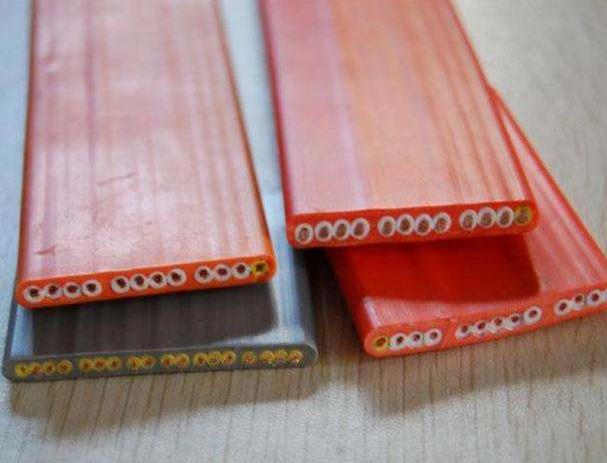 硅橡胶绝缘耐高温、防腐、耐油扁平电缆YGGB-P1 